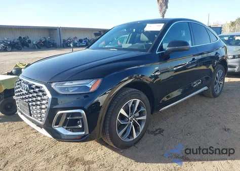 2024 Audi Q5 Sportback Premium 45 Tfsi S Line Quattro S Tronic from USA, damaged, VIN WA14AAFY8R2038475